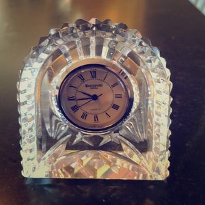 Waterford crystal clock